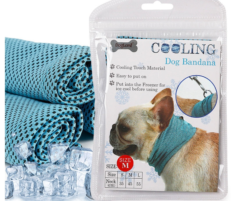 New Instant Cooling Pet Bandana