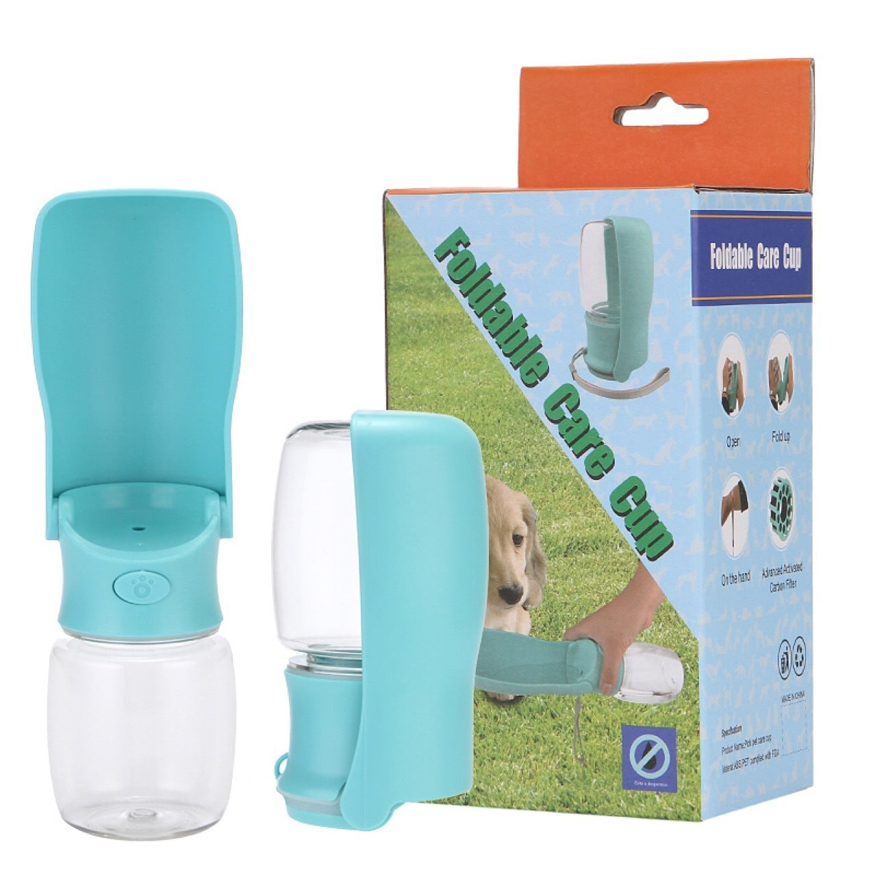 HydroPup Foldable Water Bottle