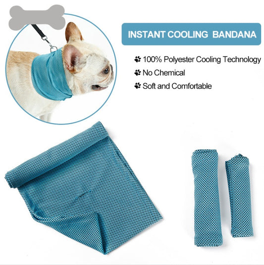 New Instant Cooling Pet Bandana