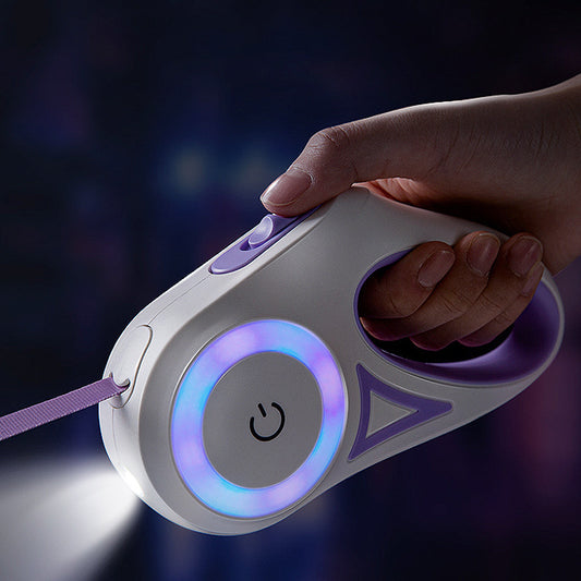 Amazing Dog Leash With Built-in Spotlight for Extra Safety